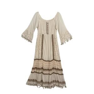 Me 2 Magic Anthropologie Boho Maxi XL Renaissance Faire Bohemian Boho